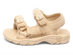 Bisgaard sandal Franca daisy off-white with flowers  
